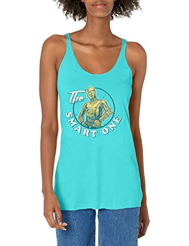 Camiseta Star Wars I Am The Smart One de mujer manga corta y cuello redondo