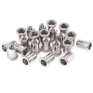 Keadic 50 Stück M6 Blindnietmutter