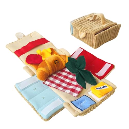 Juguete de peluche portátil para perros y gatos 6x6x3 in