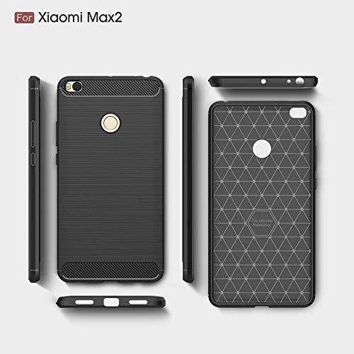 Image of Hybrid Carbon Fiber Back Case for Mi Max 2 (Black)
