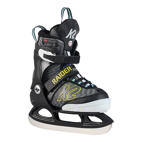 K2 Skates Jungen Schlittschuhe Raider Beam, Black - Anthracite, 25H0410