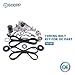 ECCPP Timing Belt Kit with Water Pump Compatible For Lexus GX470 LX470 V8 4.7L,1998-2005 For Toyota For Land Cruiser V8 4.7L,2001-2004 For Toyota For Sequoia V8 4.7L TKT-001 13503-0F010