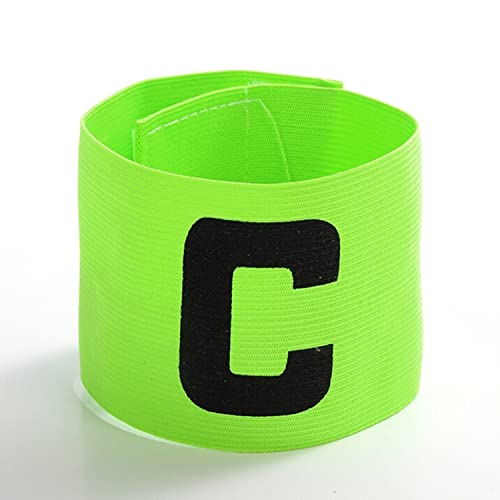 Brazalete de Capitan, Multicolor Banda del Capitán para Fútbol Estándar, Capitán Brazalete para Adultos Junior Apto para Varios Deportes, 4 Piezas