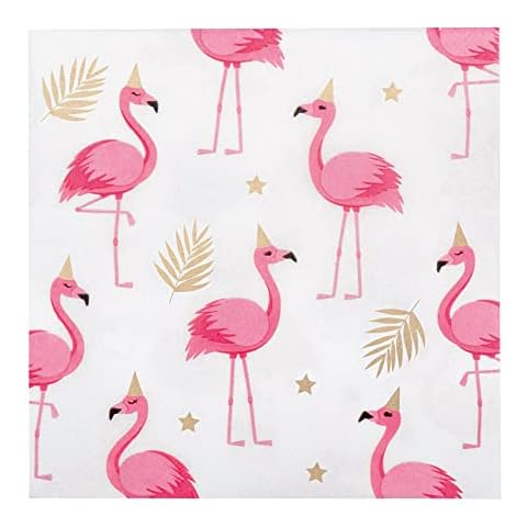 Boland Flamingo Party Napkins Pack of 20 Cover