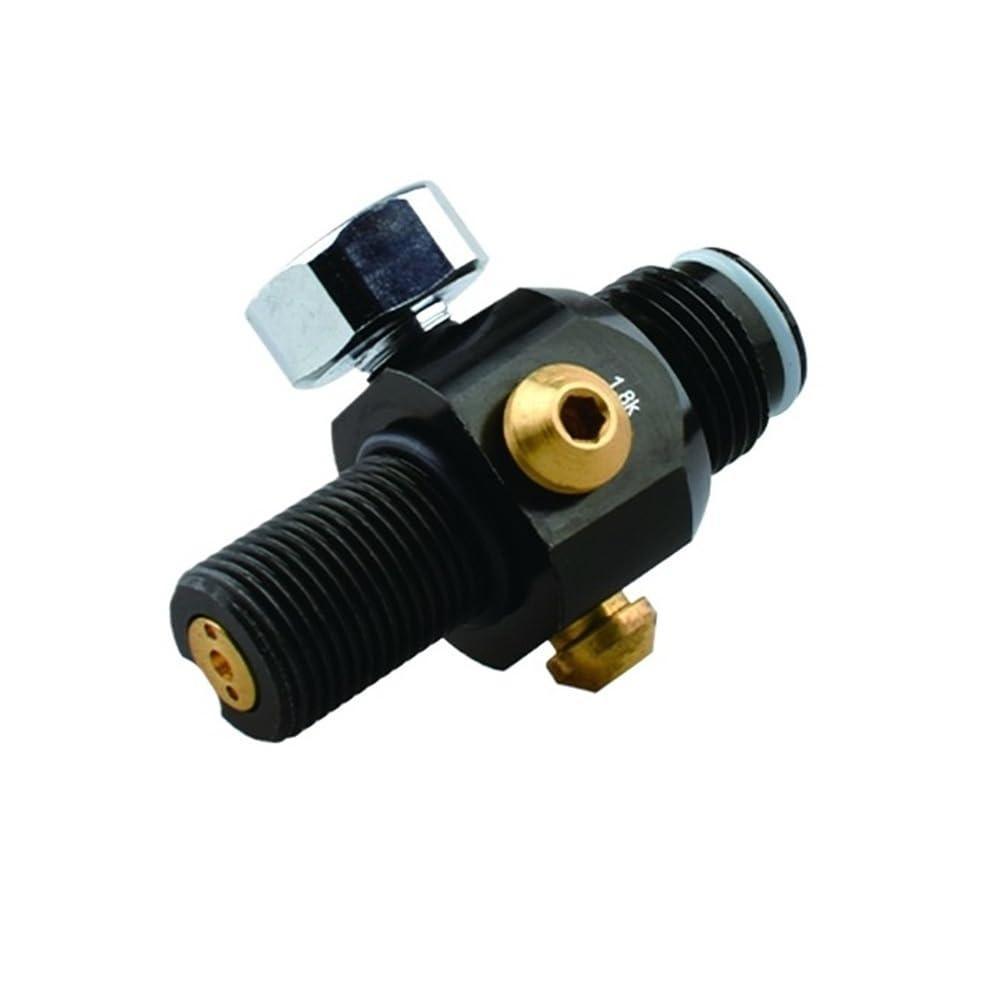 Adaptateur de recharge HPA G1/2-14 pour bouteille de plongée et paintball M18-1.5