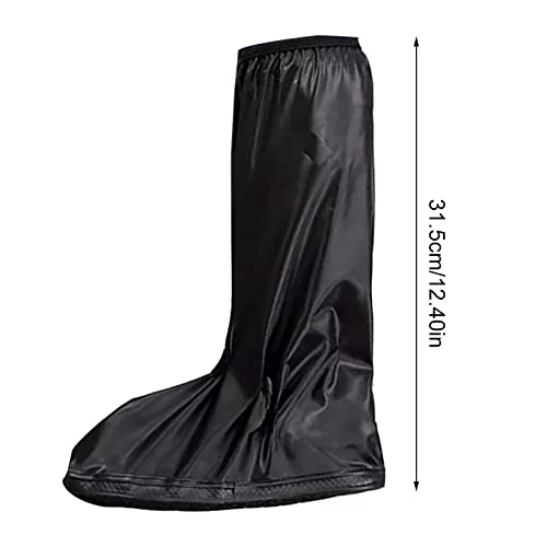 Cubrecalzados impermeables TITA-DONG para lluvia, reutilizables y plegables, de PVC, para deportes al aire libre, senderismo, escalada, camping, patineta y viajes, antideslizantes, equipo para lluvia para hombres y mujeres miniatura 5