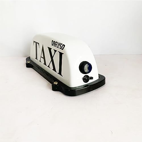 Luz de techo LED blanca recargable USB 10 pulgadas para taxi miniatura 2