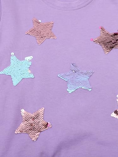 Image of HILEELANG Little Girl Short Sleeve Dress Easter Cotton Casual Applique Tunic Shirt Dresses