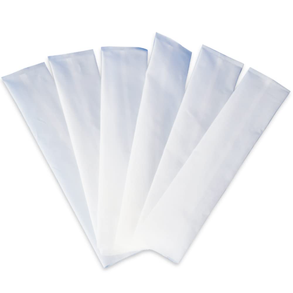 Rosin Heat Press Bags 2.5 x 4.5 inch Tubular Rosin Press Filter Bags -10Pcs Per Park, White