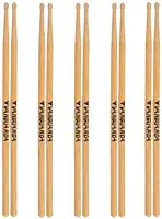 Kit 5 Pares De Baqueta Para Bateria Ponta de Madeira Vanguarda By Spanking