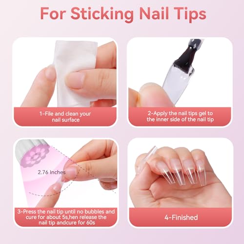 Image of Makartt UV LED Nail Lamp - Gooseneck 58mW /cm Flash Cure Lamp Rechargeable UV Light for Gel Nails with 4 Times & Auto Sensor USB Cordless Fast Curing Nail Art Design for Salon Home DIY (White)