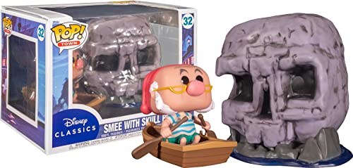 Sale Funko Disney Peter Pan Pop! Town Vinyl Figure Skull Rock W/Smee 9Cm
