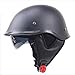 Produktbild EDK Moto Helmets-Braincap Wehrmacht Stahl Halbschalen Motorrad Vespa Scooter Jet Bobber Helm Pilot Cruiser Vintage Moped Chopper Helm Biker Retro DOT Zertifiziert,XL(61~62CM)