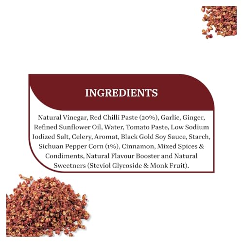 Image of Farmique Schezwan Dip & Sauce - 240g | No Preservatives & Chemical, No Palm Oil, No Added Sugar, Low Sodium, MSG Free | Bold & Spicy Indo-Chinese Flavour | Use for Noodles, Fried Rice, Momos & Snacks |
