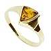 Produktbild InCollections Damen-Ring 333/000 Gold mit Bernstein Größe 58 (18.5) OS06552