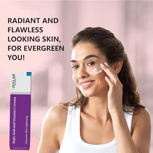 Zeelab Kojic Acid 2% and Vitamin C Cream (20g Tube) - Image 2