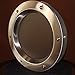 Ojo de buey para puerta de acero inoxidable INOX, 350 mm de...