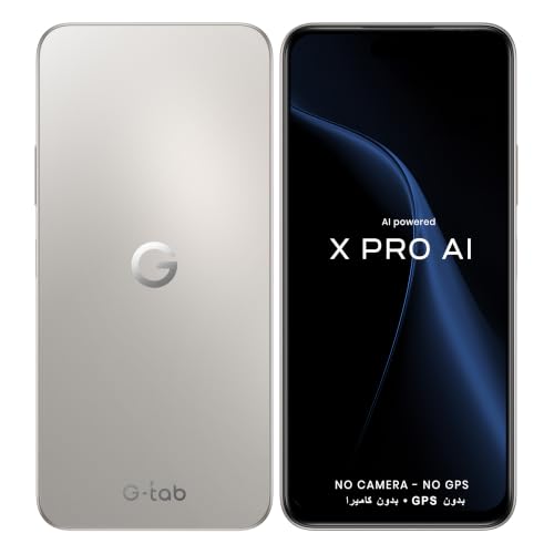 G-Tab X PRO AI No Camera No GPS Smartphone Android 16 Phone 6.78 HD+ Display 7000mAh Helio G81 Octa-Core 8GB RAM+256GB Privacy & Security Focused Mobile with WiFi Dual SIM & Fingerprint NFC