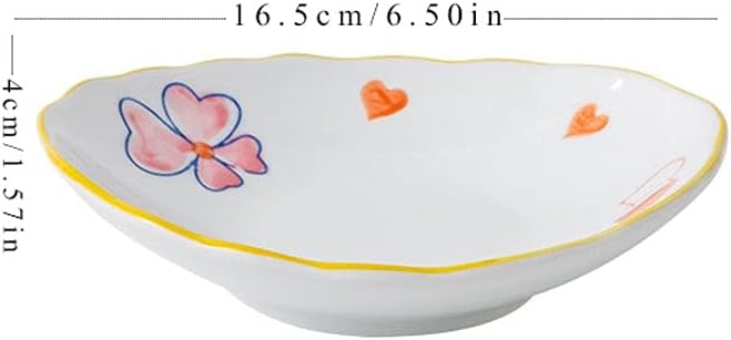 ソース皿 6インチ セラミックデザート皿 醤油ディッププレート スナックフルーツ前菜サイドディッシュ サービングディッシュ 和風食器