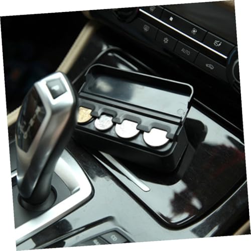 Organizador para monedas para auto 2 piezas negro miniatura 2