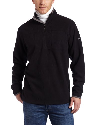 Image of Columbia Men's Silver Ridge Grid Half Zip Fleece Knit Top