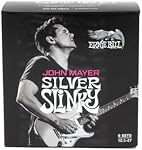 Ernie Ball John Mayer Silver Slinky Nickel Wound Electric Guitar Strings 10.5-47 Gauge