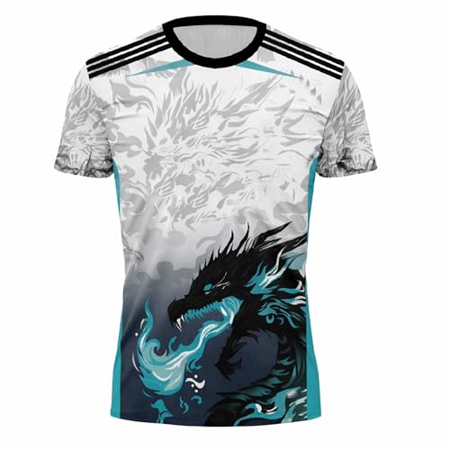 Image of Sports Soccer New Madred Dragon Fire Ronaldo 7 Football Jersey with Shorts (Men,Kids&Boys)