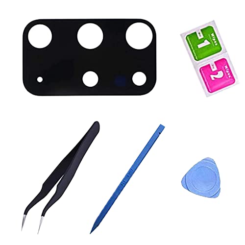 Galaxy S20+ Back Rear Camera Glass Lens Cover Replacement with Pre-Cut Tape for Samsung Galaxy S20+ G985 6.7