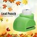 Leaf Punch,Yctze DIY Craft Accessories: Beautiful Paper Punch Cutter Tree Leaf with 8pcs Paper (oak leaf)