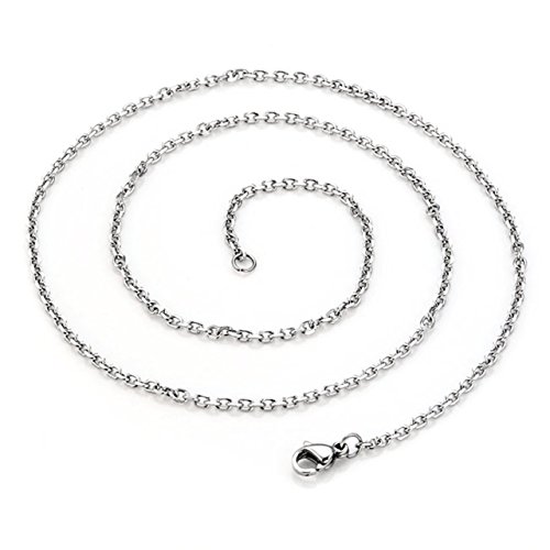 Piercingj 4 Side Engraving Personalized Custom Message Name Bar Necklace Stainless Steel Pendant Chain For Men Women Valentine's Day Gift Box #TOP5