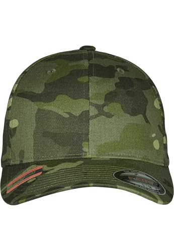 Flexfit Multicam Gorra de béisbol, trópico multicámara, S/M Unisex Adulto