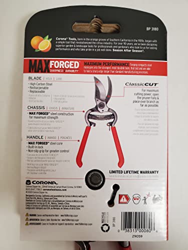 Corona BP3180 1' Classic Cut Bypass Pruner
