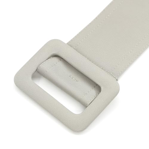 63" x 1.97" Trench Coat Belt Replacement No Hole Waist Band Fixed Buckle Tie Belt for Overcoat4