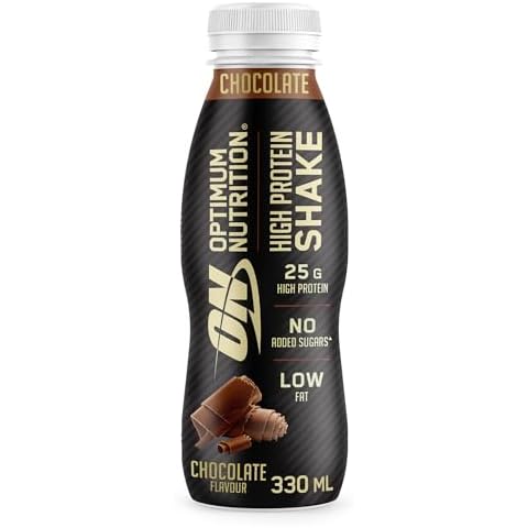 Optimum Nutrition High Protein Shake, Chocolate Cover