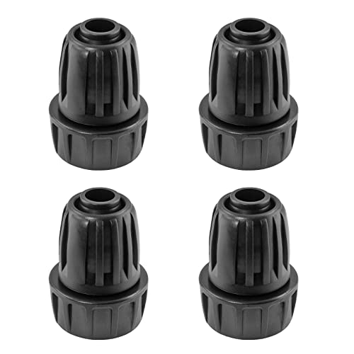 Moicstiy 4Pcs 1/2 Inch Drip Irrigation Hose Connectors