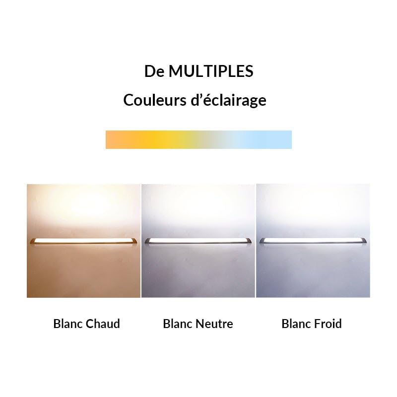LED Unterbauleuchte 150 cm 48 W (4 Stück) – Neutralweiß 4000 K – 5500 K