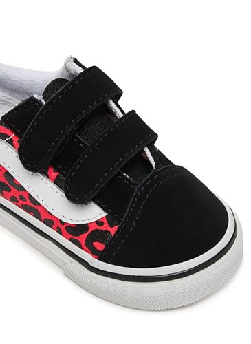 Vans Old Skool V baskets à scratch en toile noire pour le skate et le quotidien