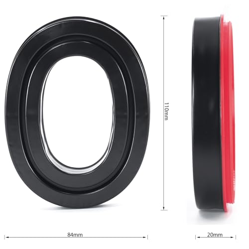 Defean Silicone Gel Earpads para 3M WorkTunes y Peltor Sport, aislamiento acústico de espuma de alta densidad miniatura 6