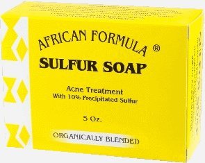 African Formula Soap - Sulfur 3.5 oz. (Pack of 6)