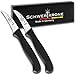 Schwertkrone Cuchillo para pelar verduras, Recto de 2 piezas