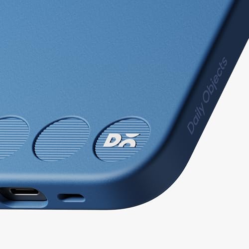 Image of DailyObjects iPhone 15 Stack Classic Magnetic Case Cover | Compatible with Magsafe | Camera & Body Protection | Shock /Scratch Proof| Dual Hybrid Protection | Wireless Charging - Indigo Blue