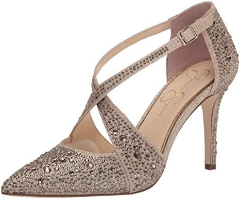 Jessica Simpson womens Accile Pump, Champagne, 7 US