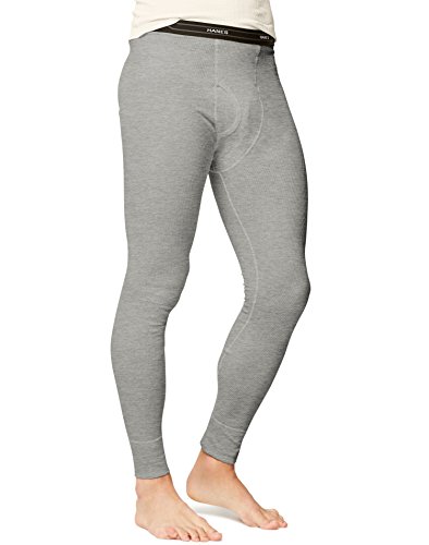 Hanes Men's Big Ultimate Thermal Pant, Heather Grey, XX-Large