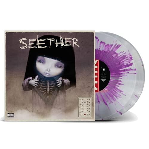 Finding Beauty In Negative Spaces - Exclusive Limited Edition Purple Translucent Splatter Colored Vinyl 2LP (Only 350 Copies Pressed Worldwide) -  Seether