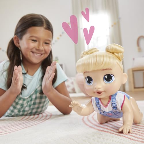 Baby Alive F9709 Crawl 'N Play Harper Hugs Electronic Crawling Baby Doll Set thumb #8