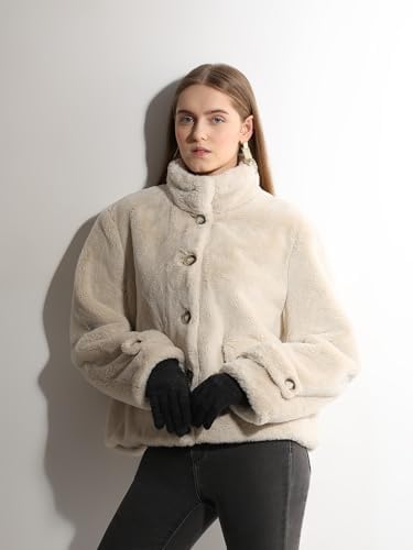 VERO MODA Dames Vmsonjaliga Short Jacket Ga Boo, Oatmeal, XL, havermout, x_l