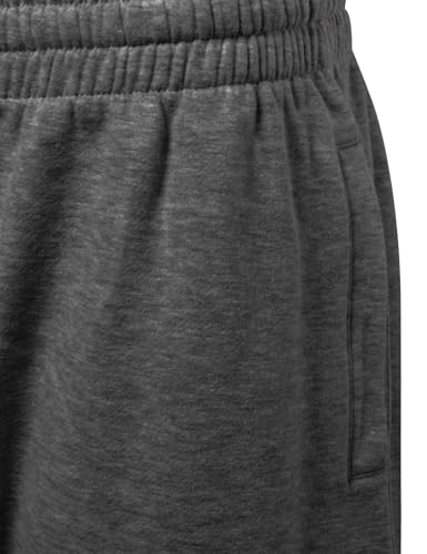 PROGO USA Men’s Shorts – Classic Fleece Workout Shorts - Men Shorts Casual with Elastic Waist