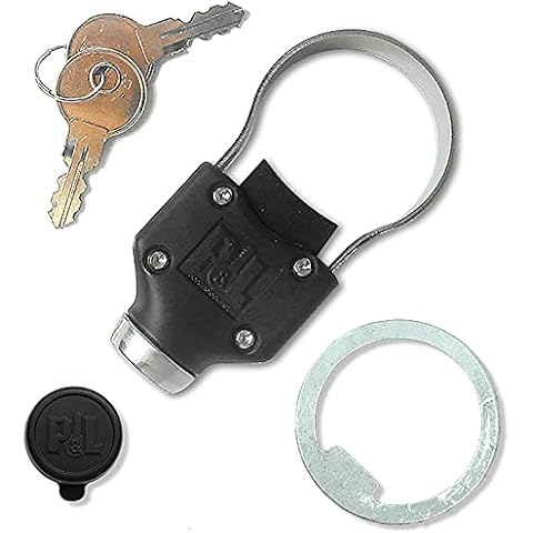 Pop & Lock Universal Black Tailgate Lock, Key Lock, PL9900, The Gate Defender, Truck Theft Prevention, Made in USA Cover