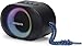 Aiwa BST-330BL - Altavoz TWS Bluetooth Compacto, Duradero y Potente con tecnología Hyperbass, (10W de Potencia. Iluminación RGB, Lector de Tarjetas, Resistente al Agua). Color: Negro y Azul