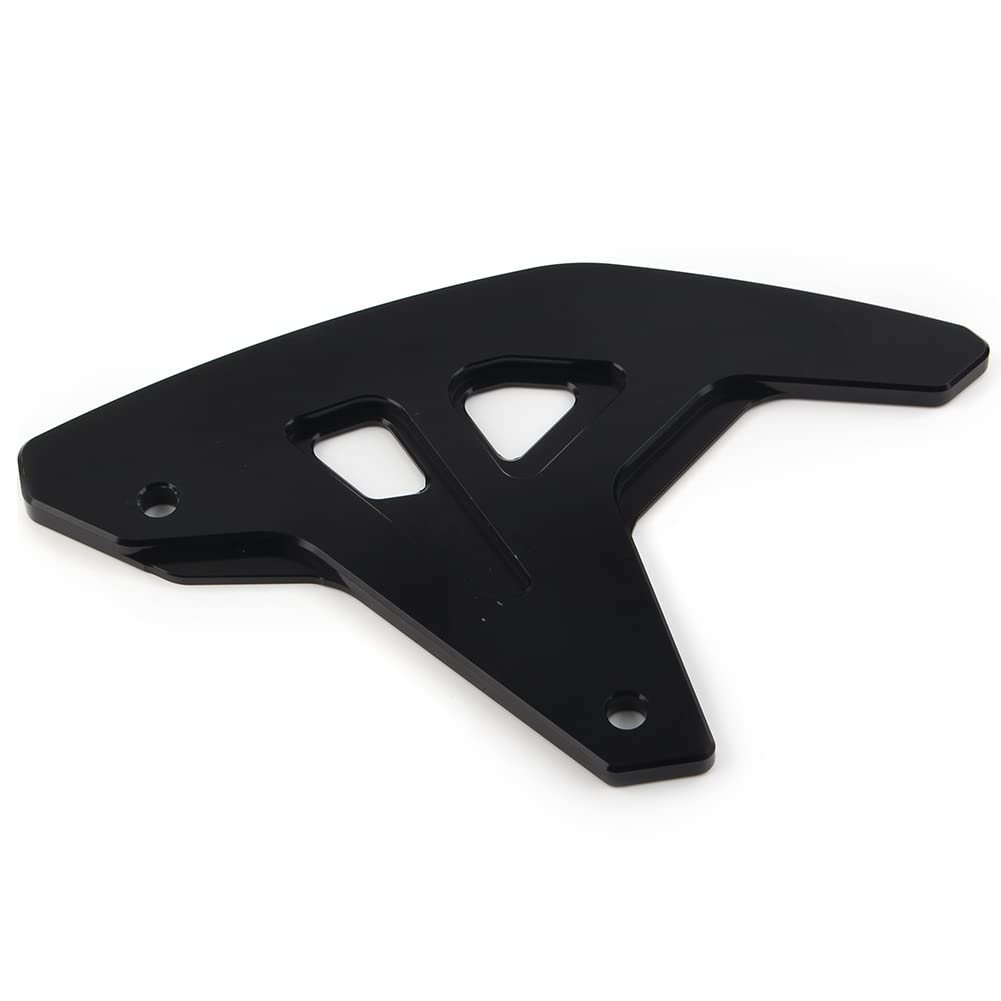 FSFYUK Protection de disque de frein arrière CNC noire Pour DRZ 400 2000-2004, DRZ 400E 2000-2007, DRZ 400S 2000-2015, DRZ 400SM 2005-2020